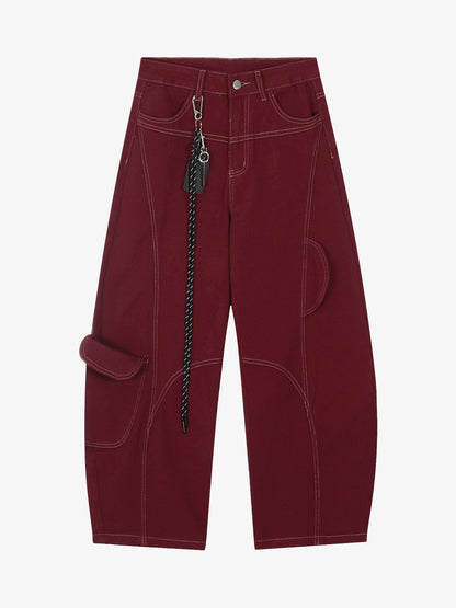 Retro Cargo Barrel Pants 