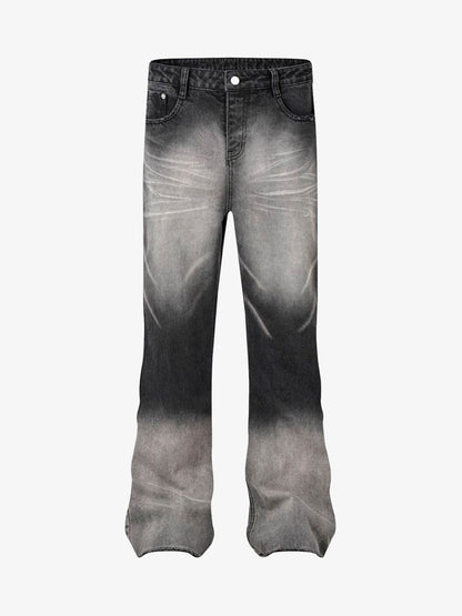 Thesupermade High Street Hip Hop Distressed Washed Jeans 