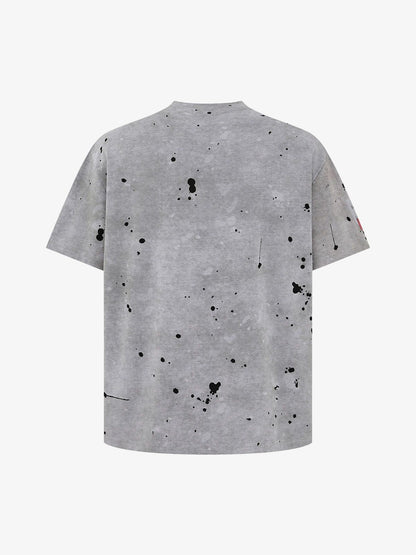 Retro Ink Splash T-shirt 