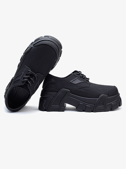 All-Black Platform Shoes