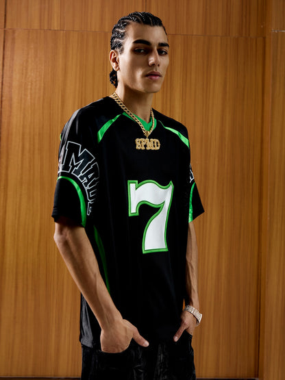 Original Contrast Color Jersey T-SHIRT - 2347 