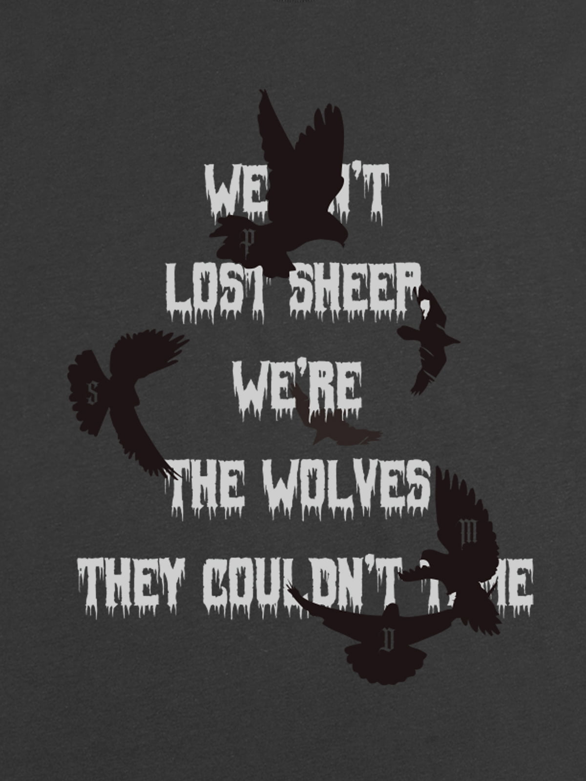 Original Saint Slogan Graphic T-Shirt 