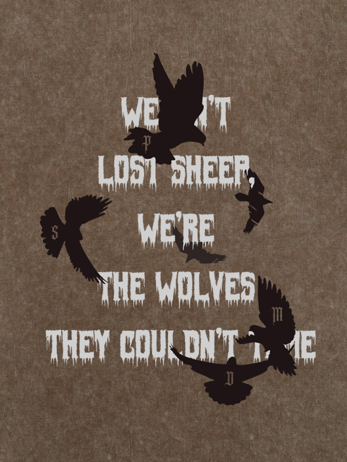 Original Saint Slogan Graphic T-Shirt 