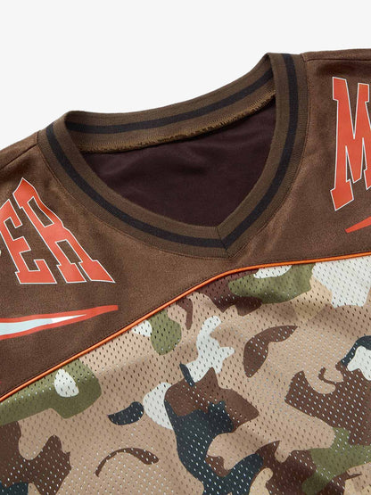 Original Camouflage Football Jersey T-Shirt - 2401 