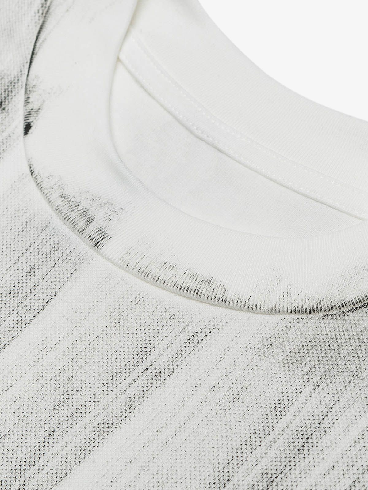 Hand Painted Graffiti Jersey Long Sleeve T-shirt 