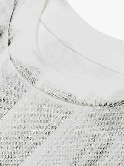 Hand Painted Graffiti Jersey Long Sleeve T-shirt 