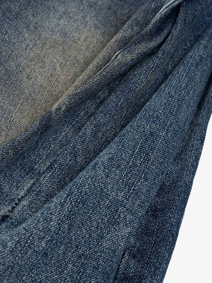 Cleanfit Washed Barrel Jeans 