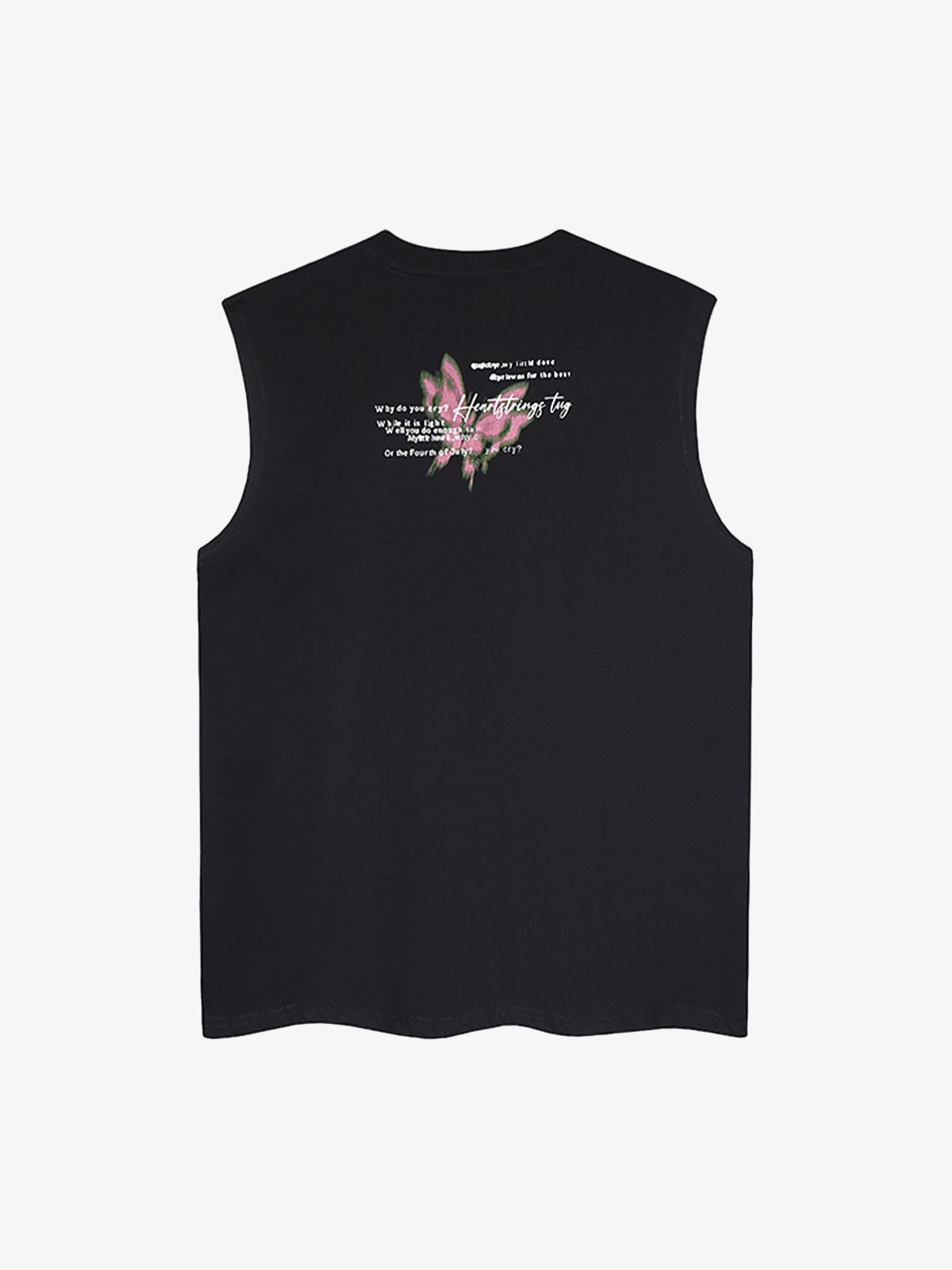 Street Butterfly Graphic Tank Top 