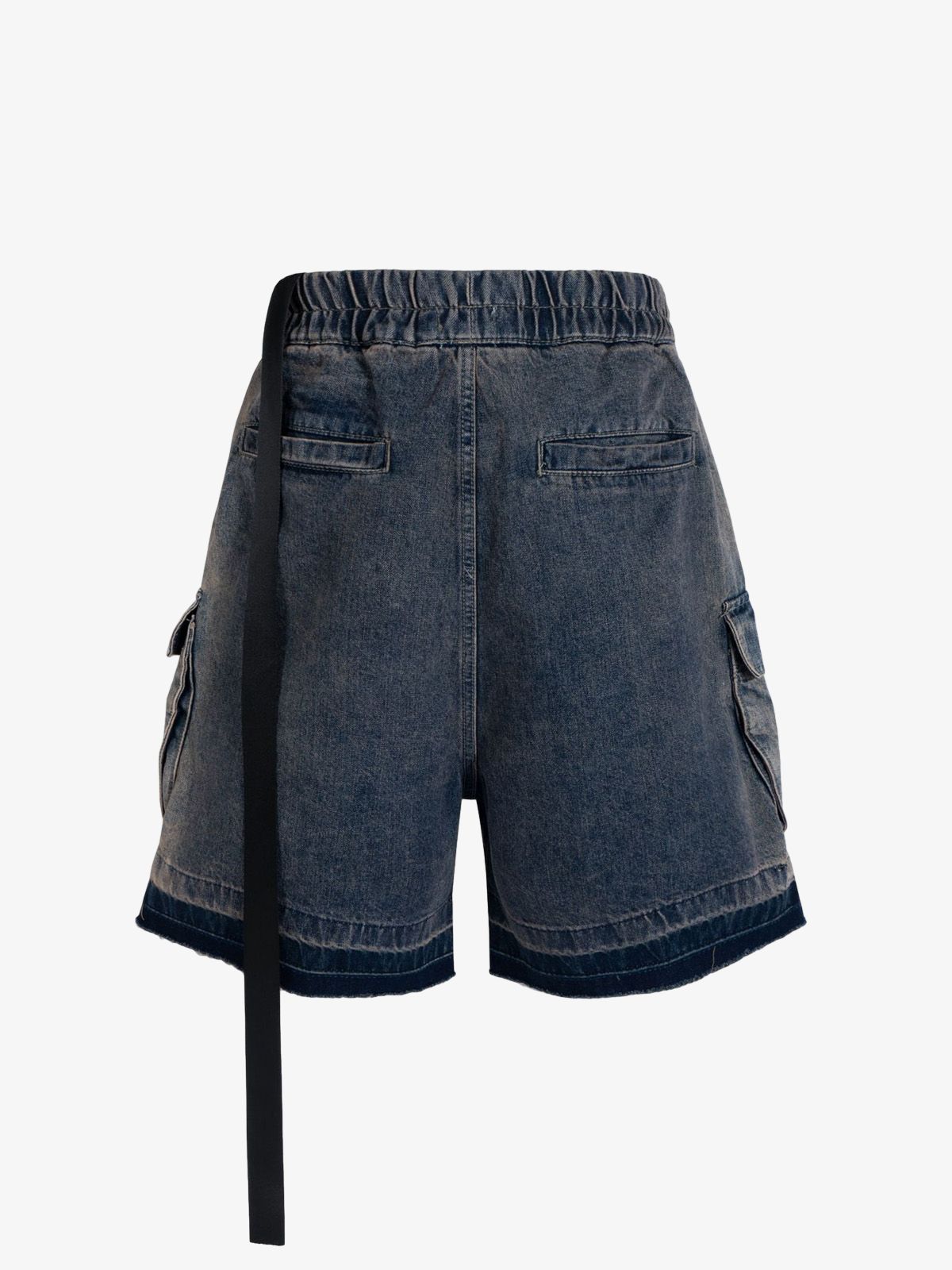 Street RO Washed Denim Cargo Jort 