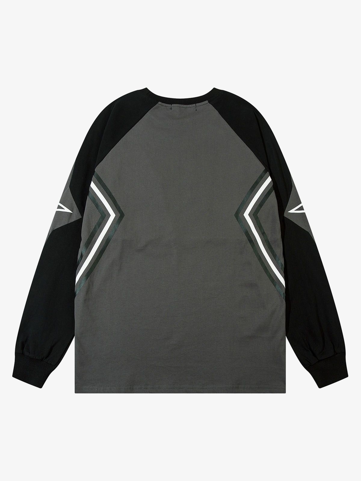 Thesupermade Star Stitched Studded Long Sleeve T-shirt 