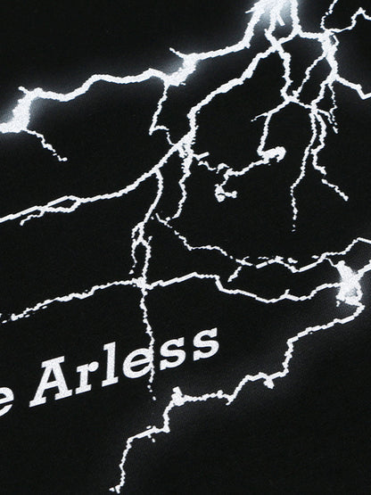 Bold Lightning Graphic Vest 