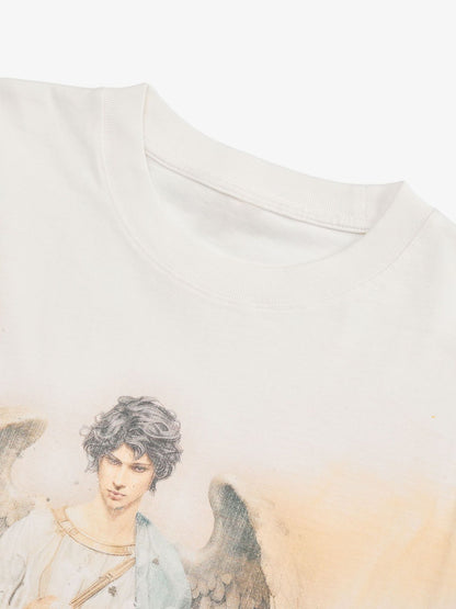 Thesupermade Vintage Angel Graphic Long Sleeve T-Shirt 