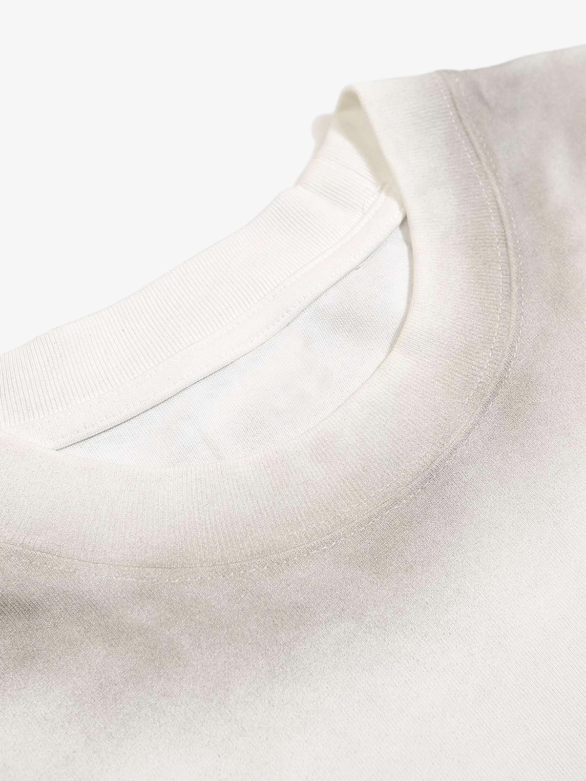 Thesupermade Distressed Hole Print Long-sleeved T-shirt 