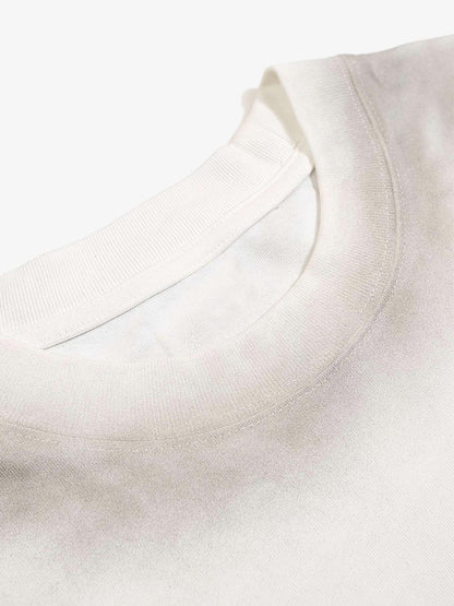 Thesupermade Distressed Hole Print Long-sleeved T-shirt 