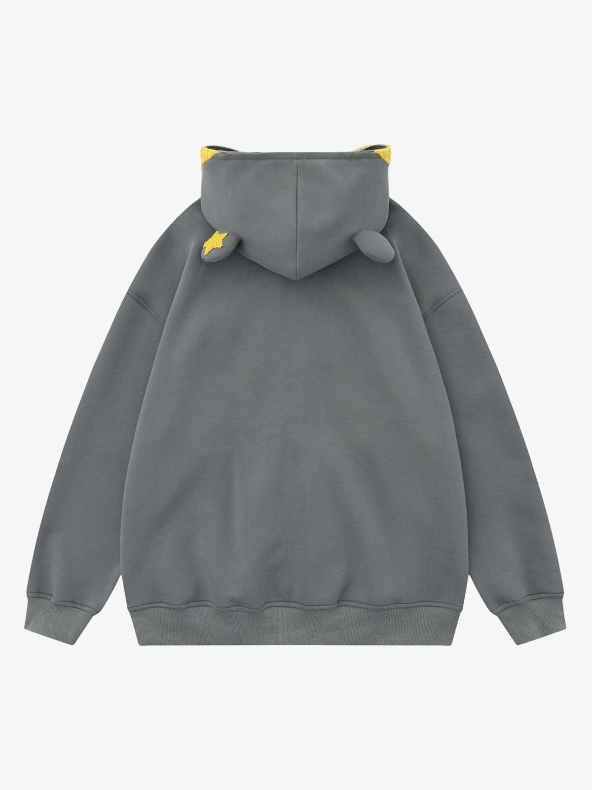 Thesupermade Star Embroidered Hooded Sweatshirt - 1843 