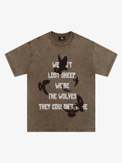 Original Saint Slogan Graphic T-Shirt 