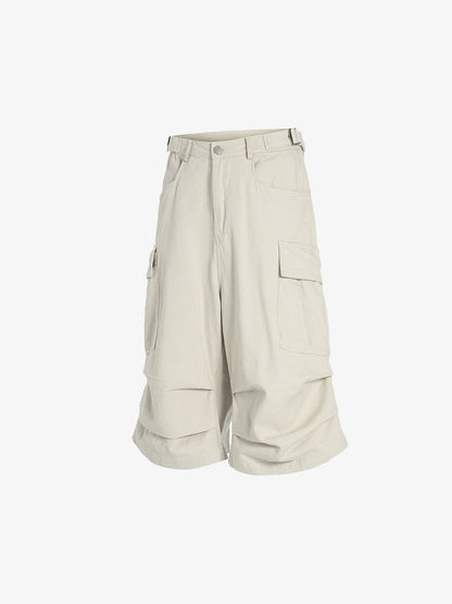 Cleanfit Multi-Pocket Cargo Jorts 