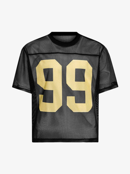 Jersey Mesh Short-Sleeve T-shirt 