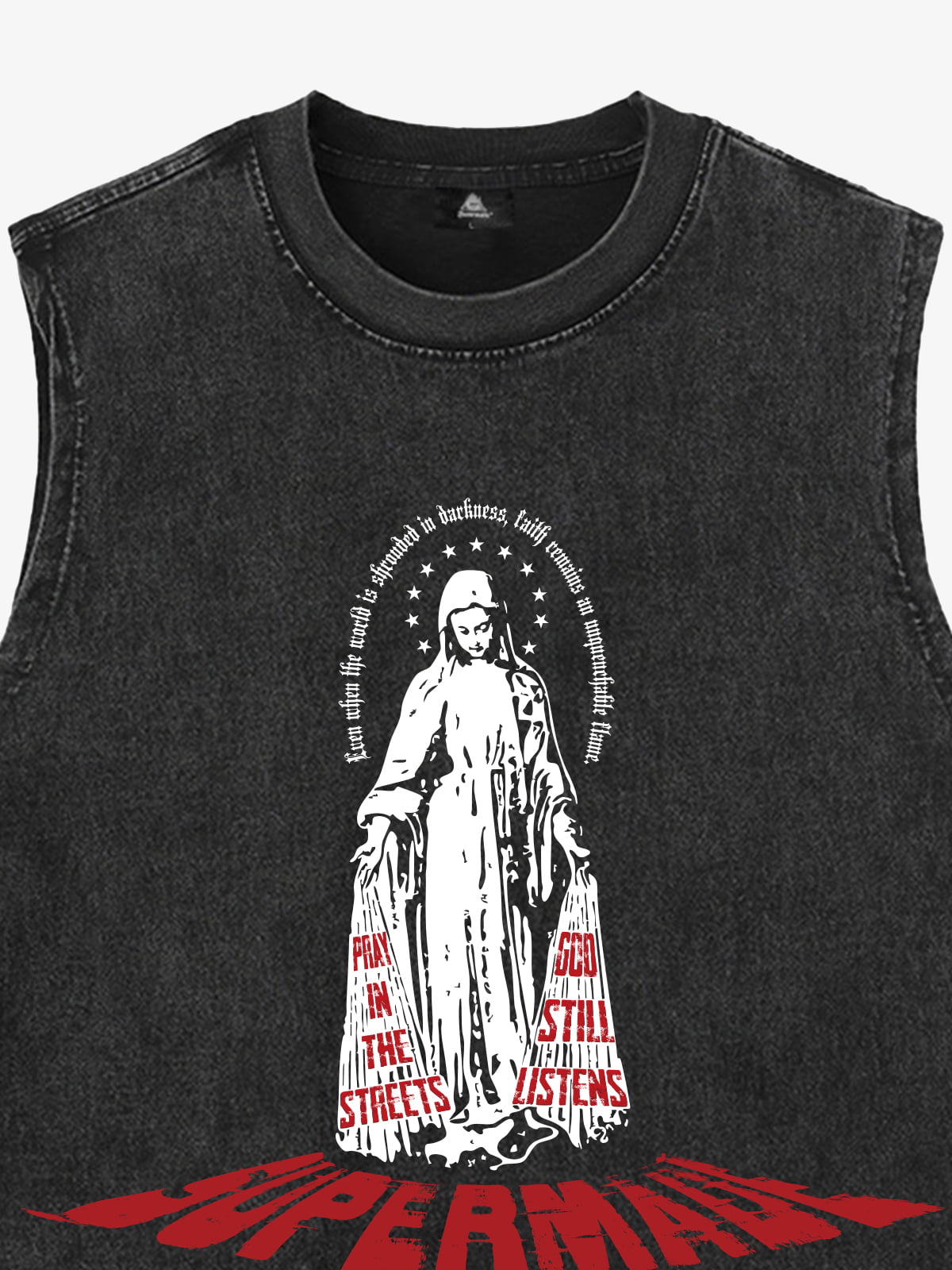 Original Faith-Inspired Graphic Vest 