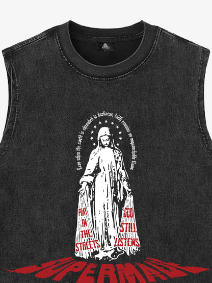 Original Faith-Inspired Graphic Vest 