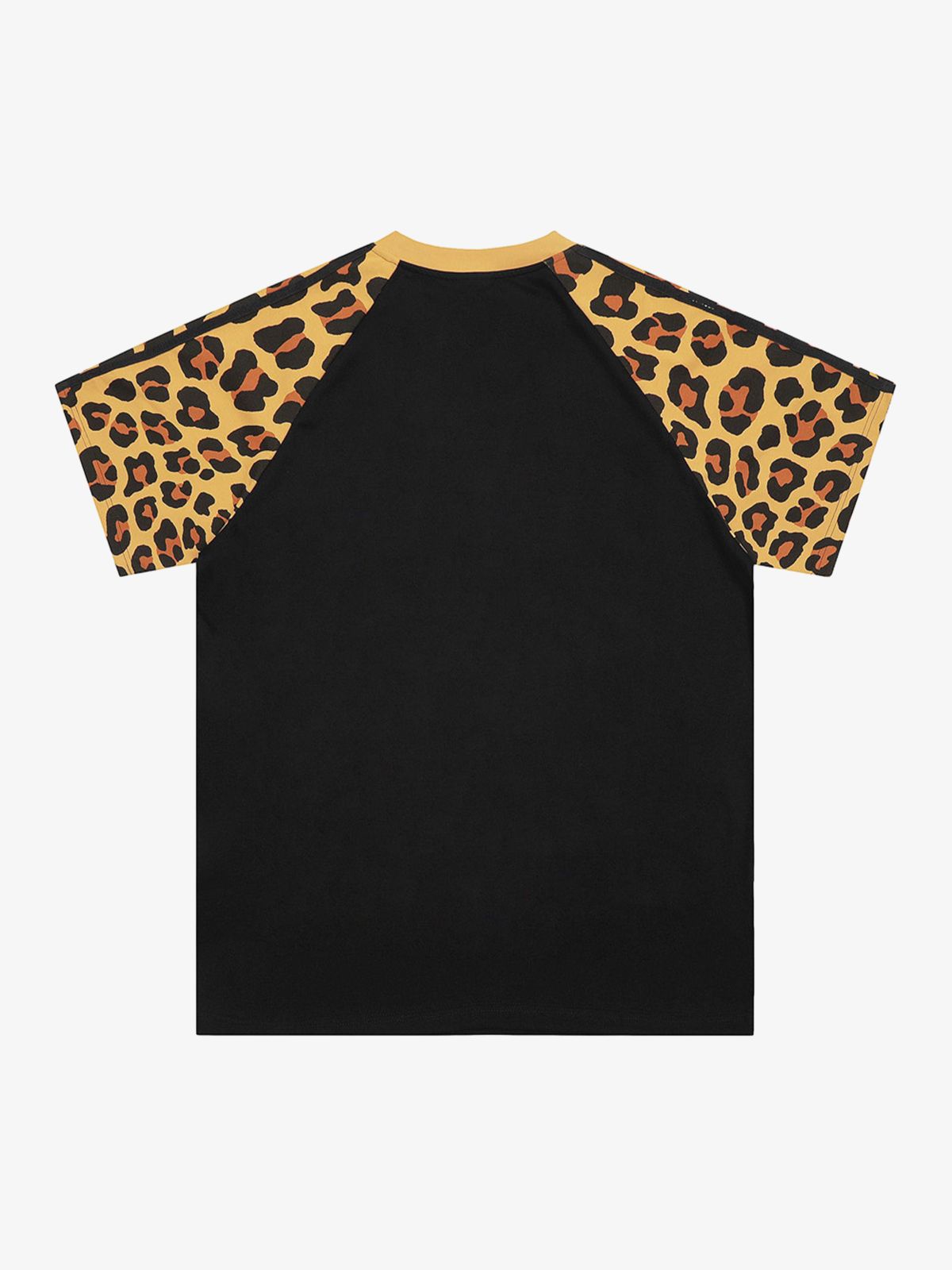 Cheetah Print Raglan Sleeve T-Shirt 