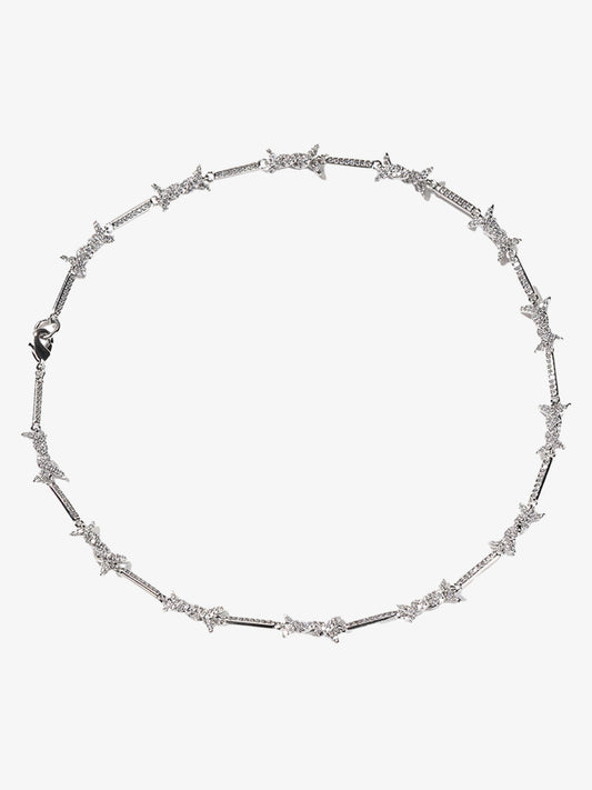 Zircon Thorn Copper Necklace