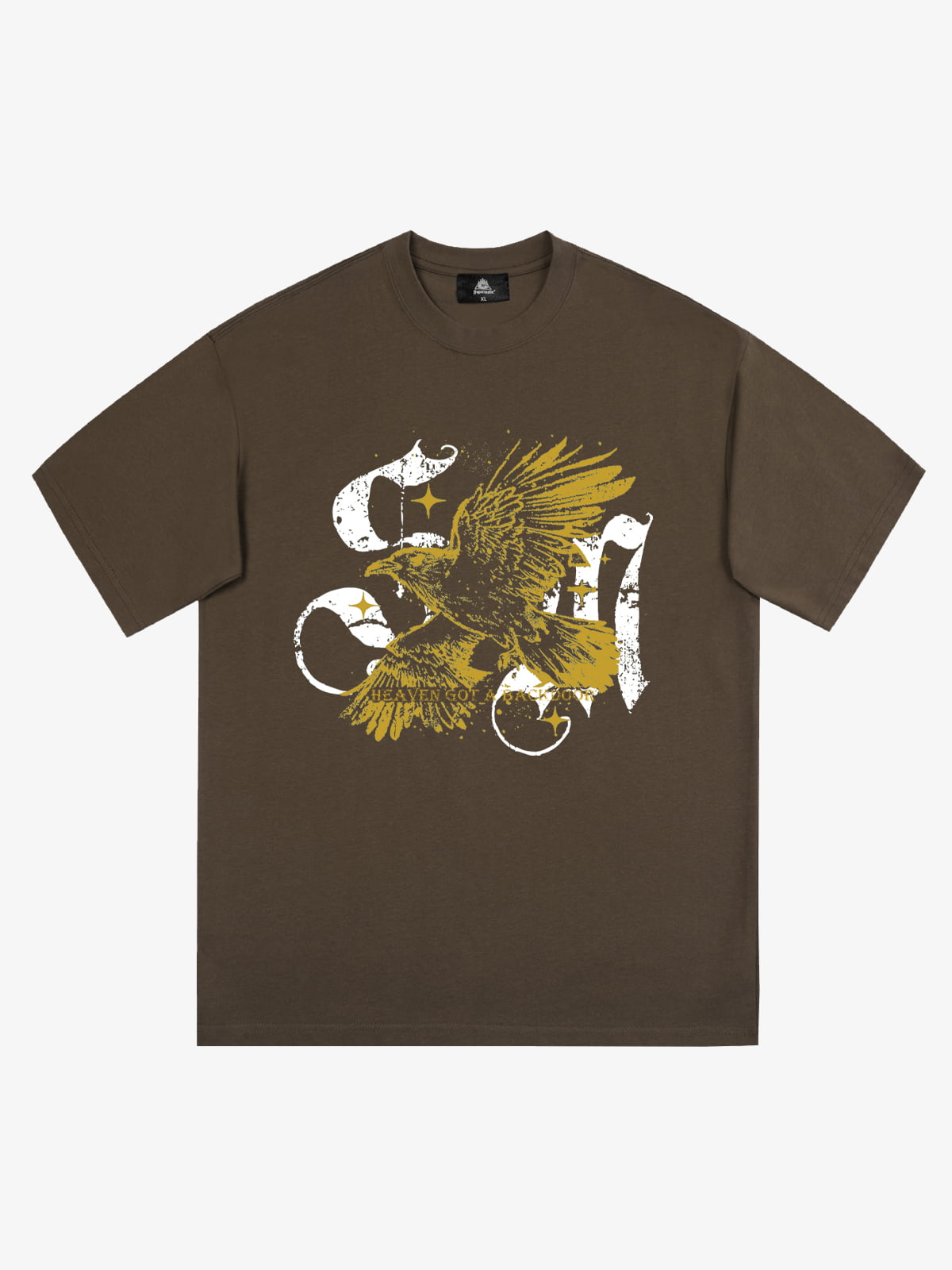 Original Distressed Eagle Graphic T-Shirt 