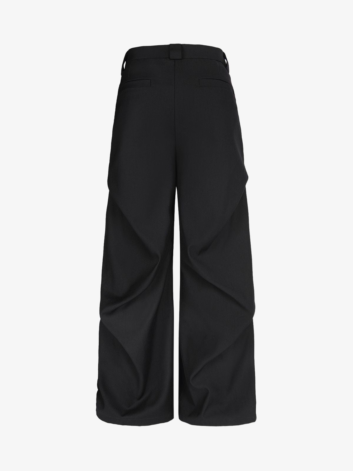 Retro Pleated Drape Cleanfit Pants 