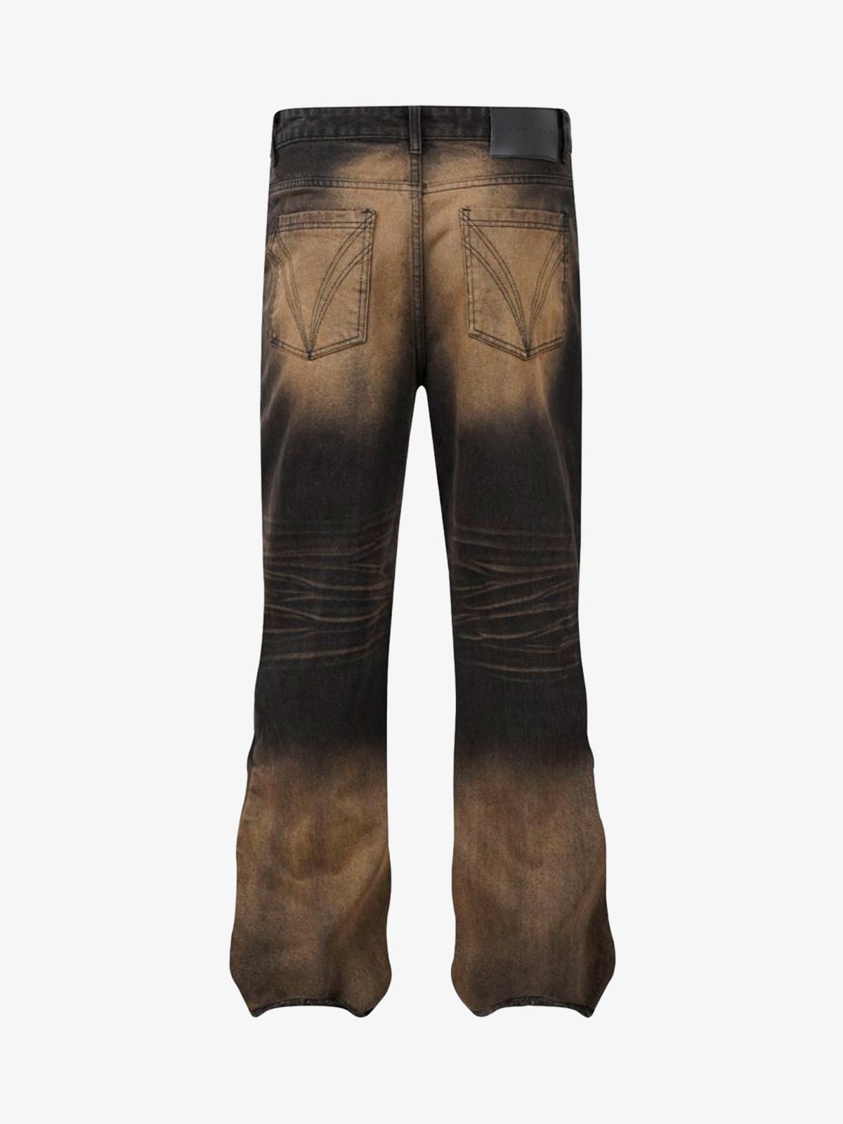 Thesupermade High Street Hip Hop Distressed Washed Jeans 