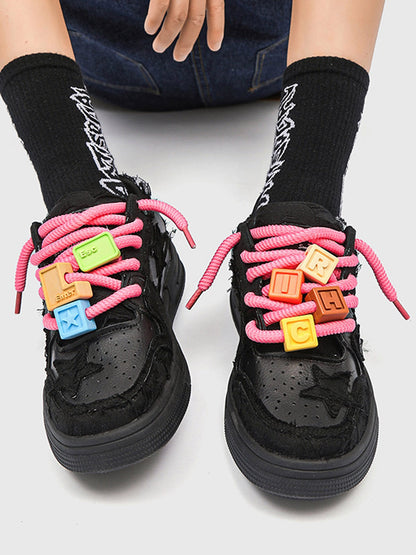 Retro Darth Vader Street Couple Sneakers