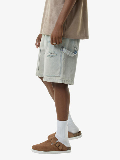 Thesupermade Retro Washed Hip-Hop Shorts 