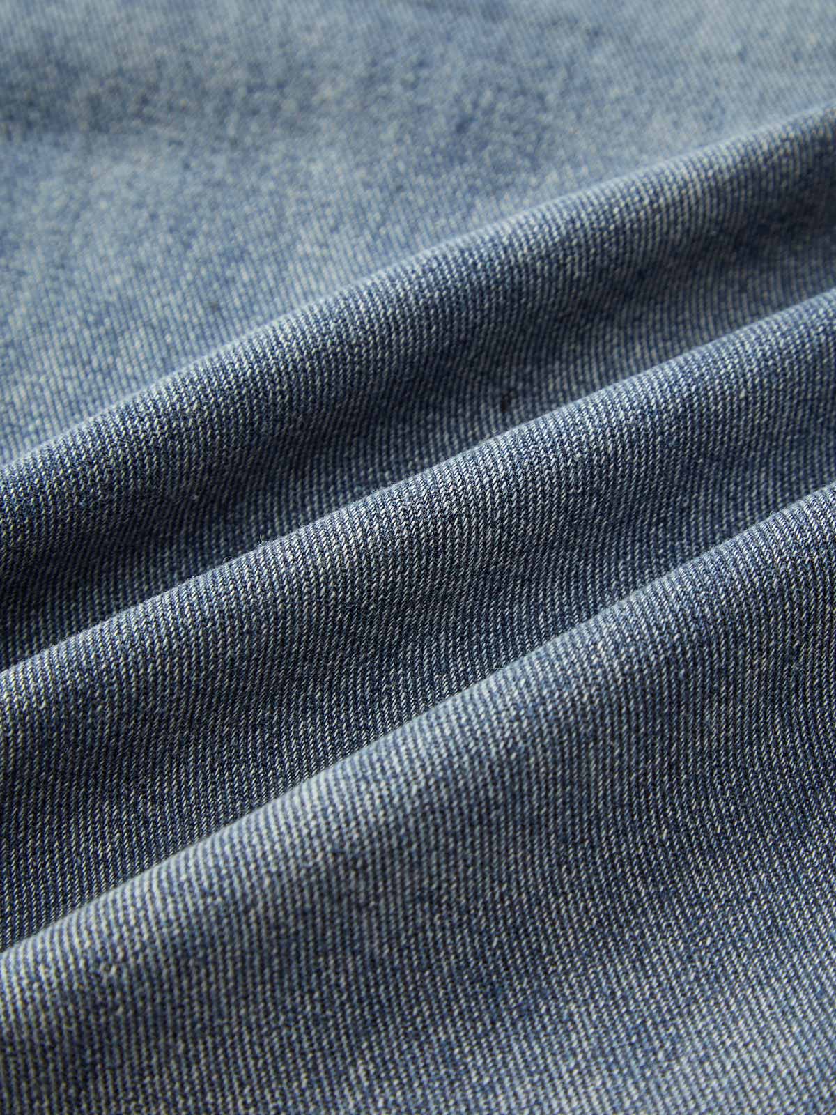 Thesupermade Drawstring Denim Patch Washed Jeans 