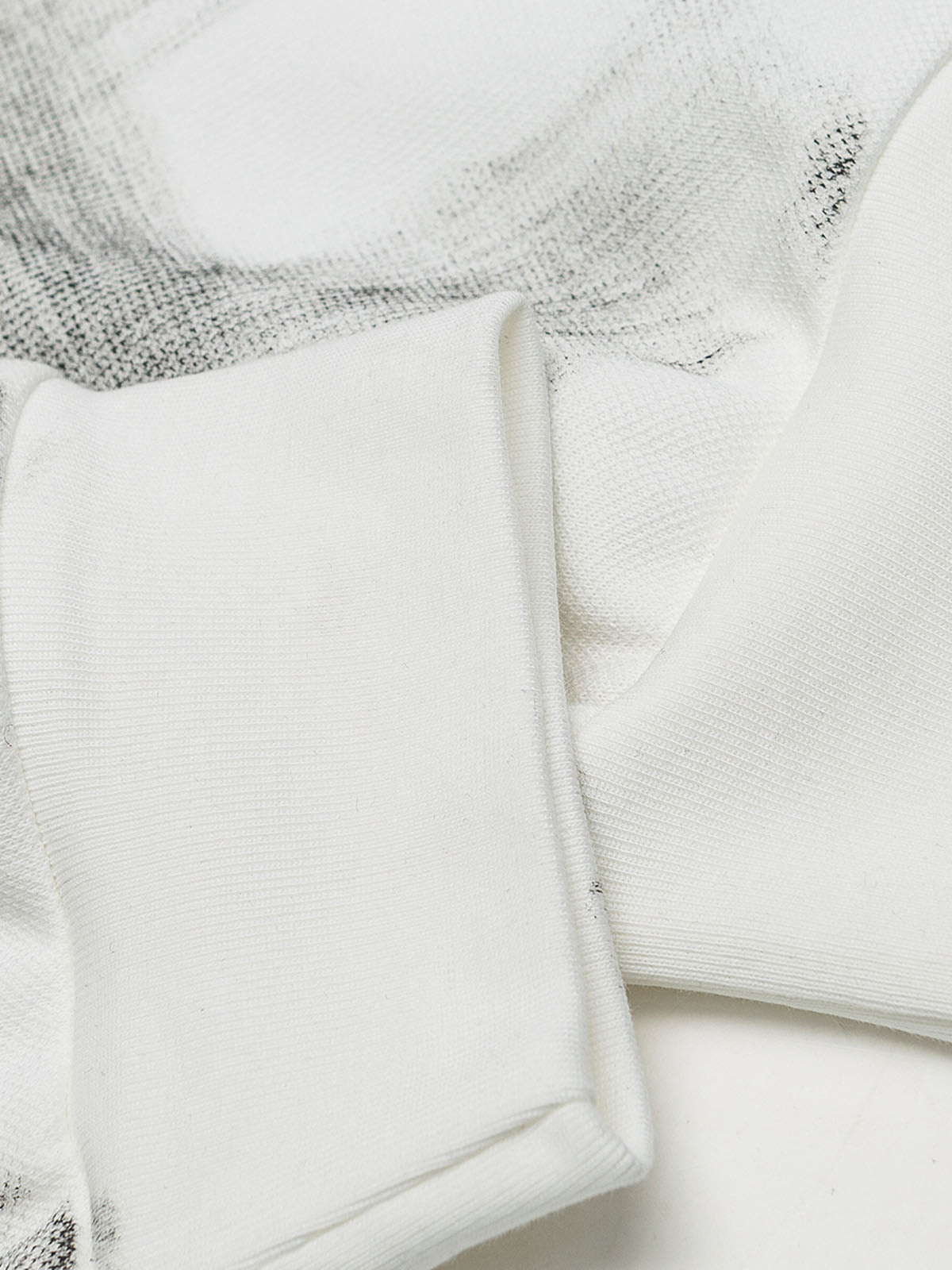 Hand Painted Graffiti Jersey Long Sleeve T-shirt 