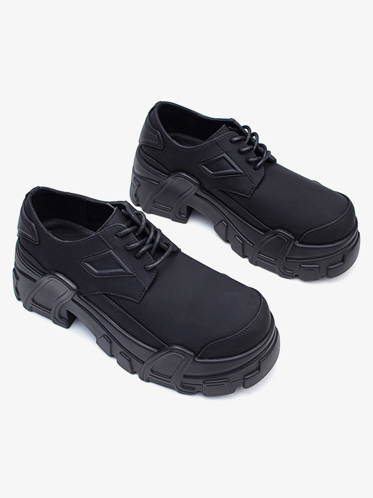 All-Black Platform Shoes