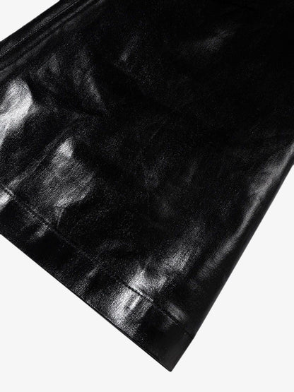 Thesupermade Glossy Patent Leather Flare Pants - 2396 