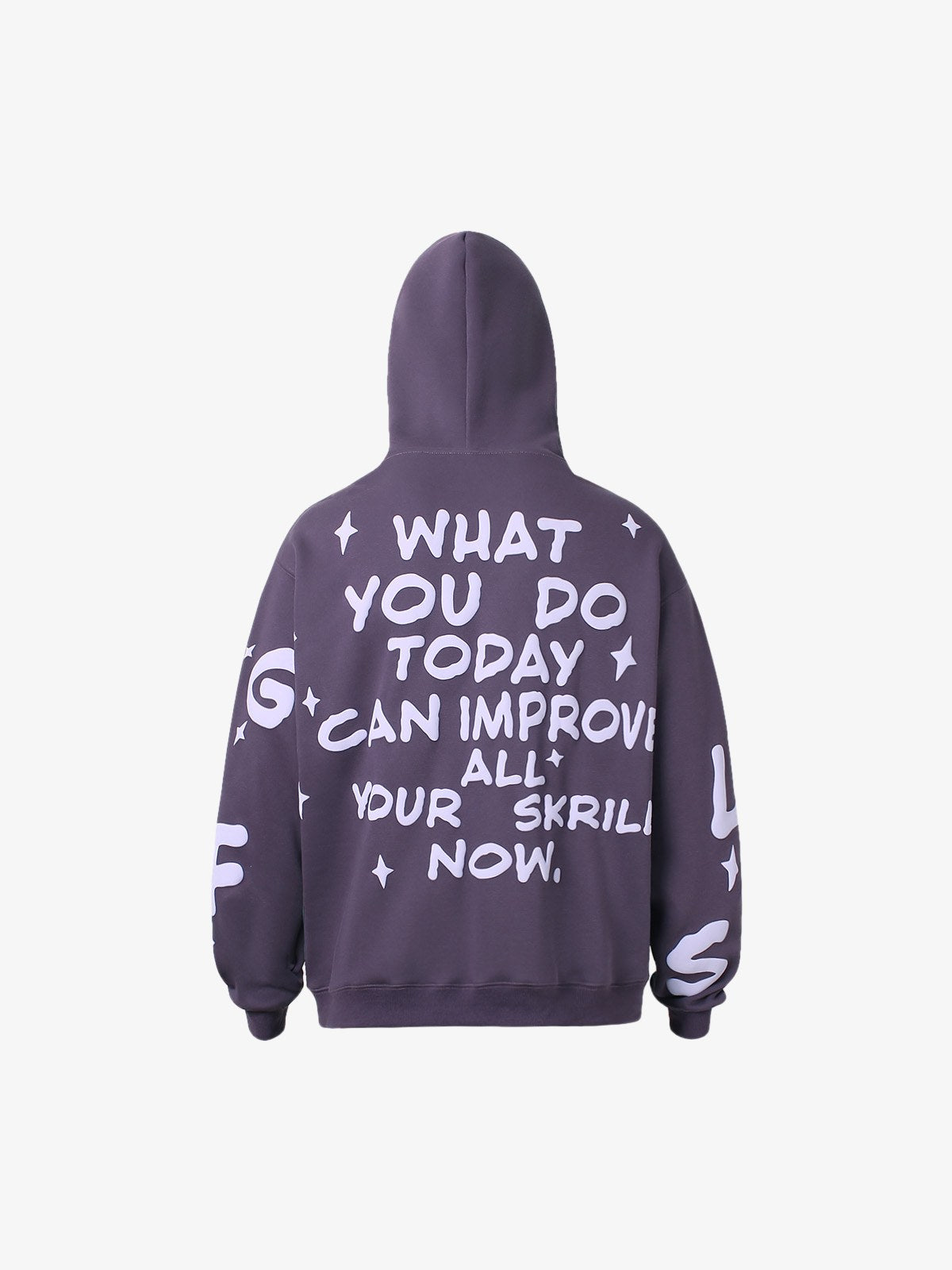 Thesupermade Foam Letter Hoodie 