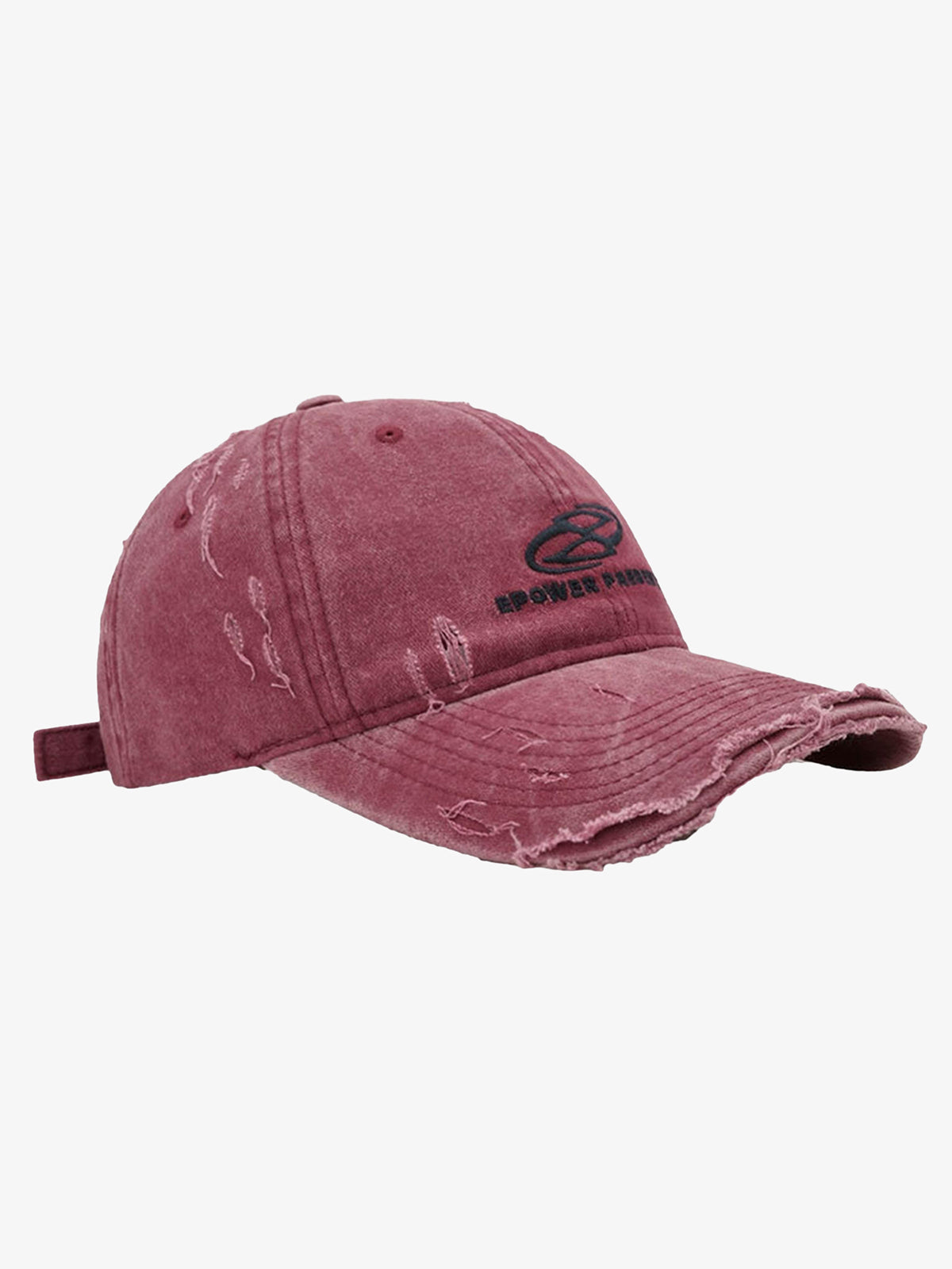 Thesupermade Ripped Denim Baseball Cap - 2028 
