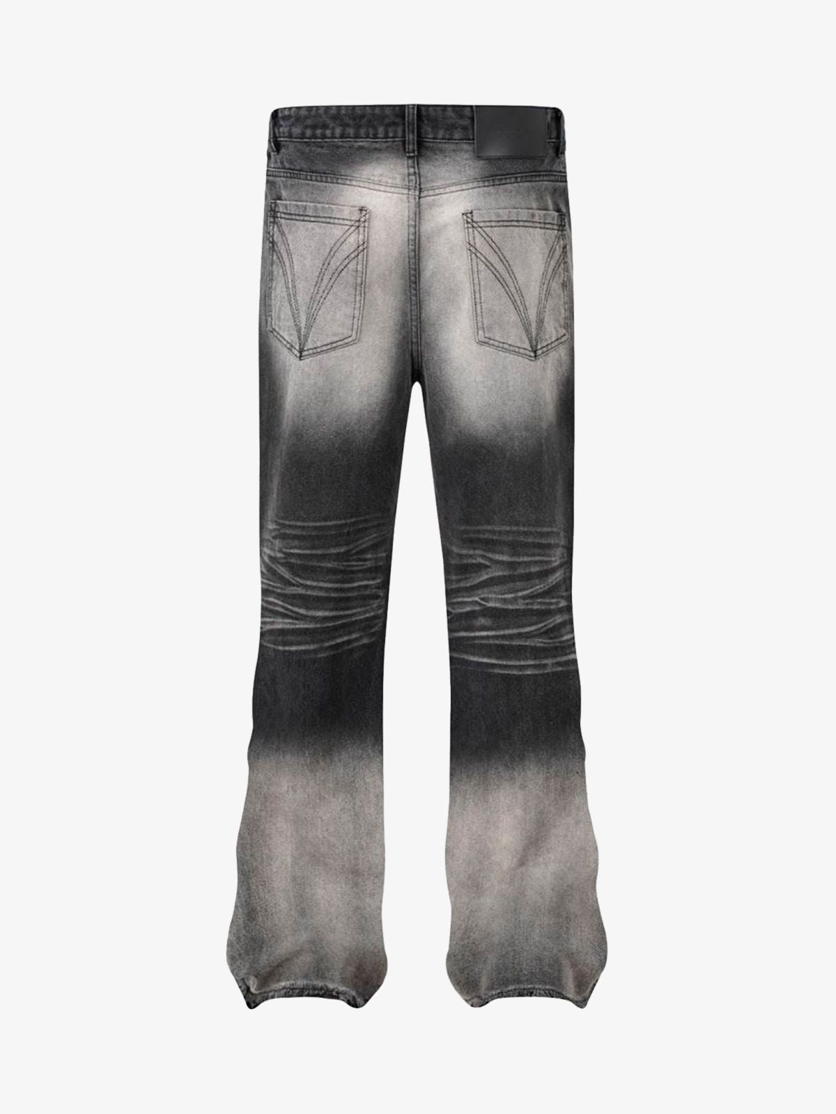 Thesupermade High Street Hip Hop Distressed Washed Jeans 