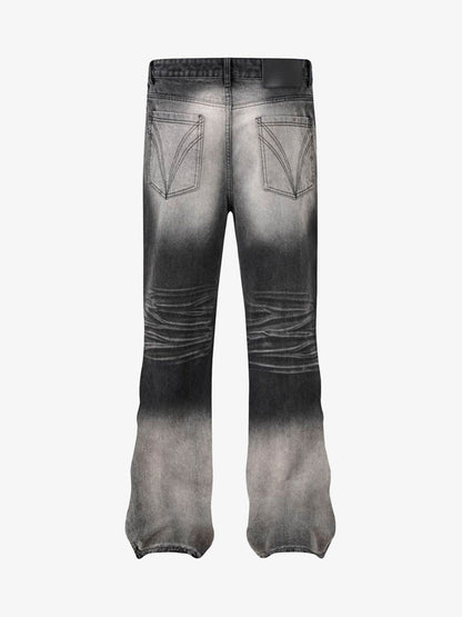 Thesupermade High Street Hip Hop Distressed Washed Jeans 