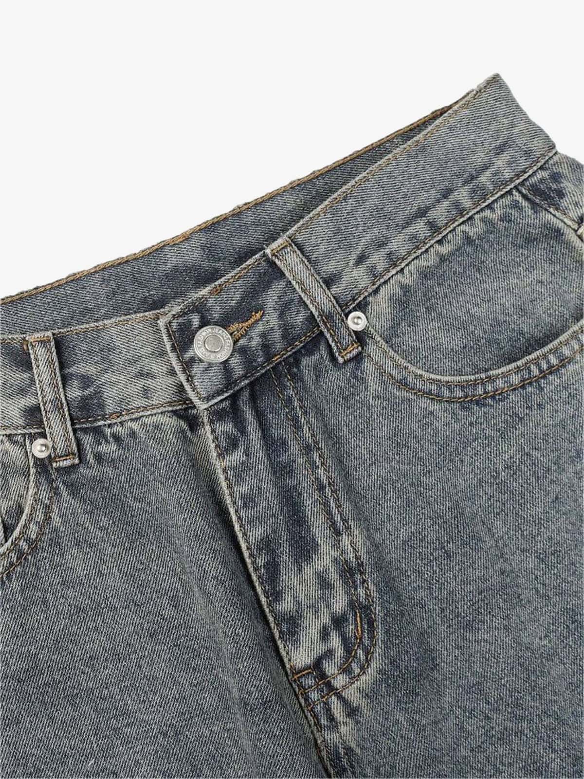 High Street Star Washed Jeans - 2150 