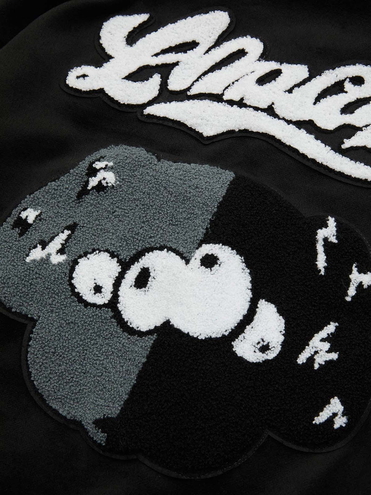 Thesupermade Pink Terry Patch Embroidered Hip Hop Baseball Jersey - 1965 