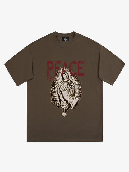 Peace Saint Graphic T-Shirt 