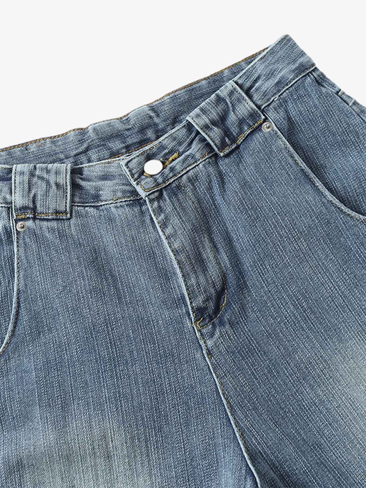 Retro Cleanfit Washed Baggy Jeans 