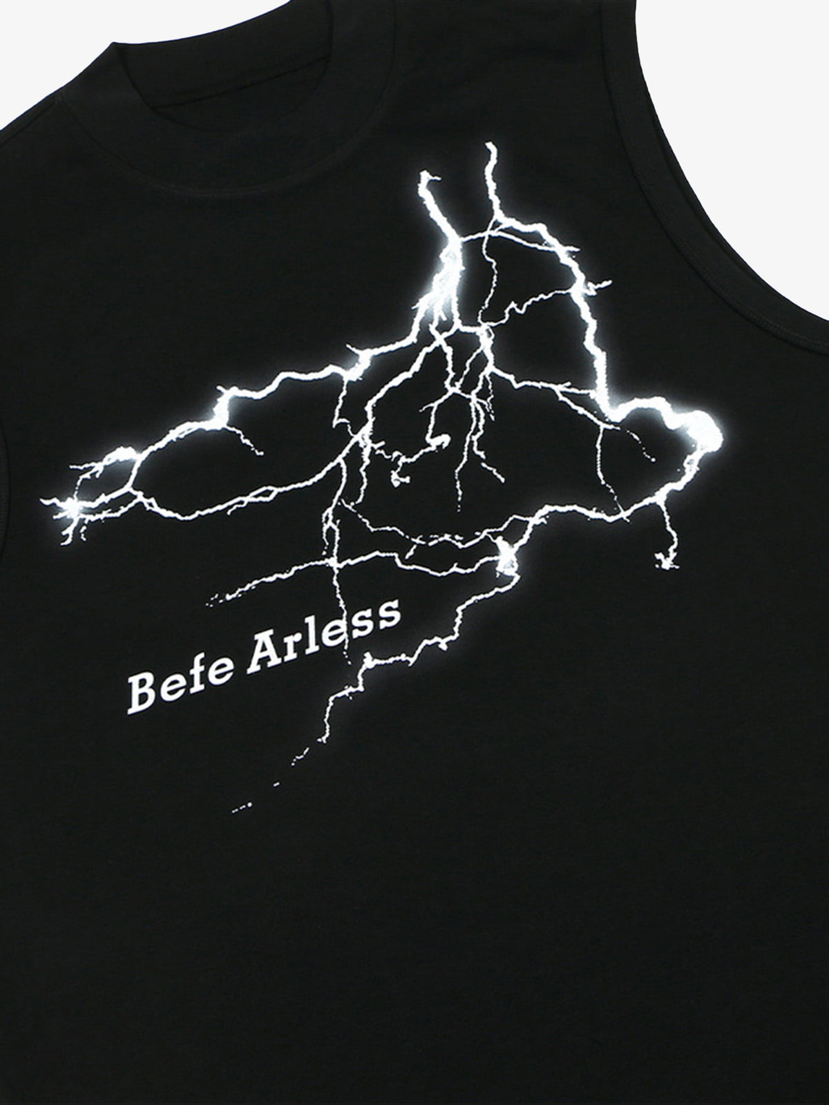 Bold Lightning Graphic Vest 