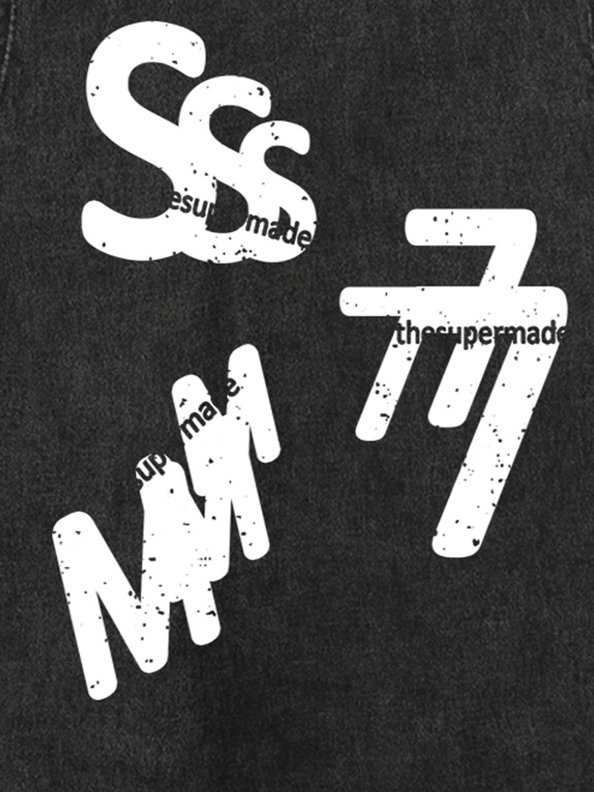 Original Letter Graphic Vest 