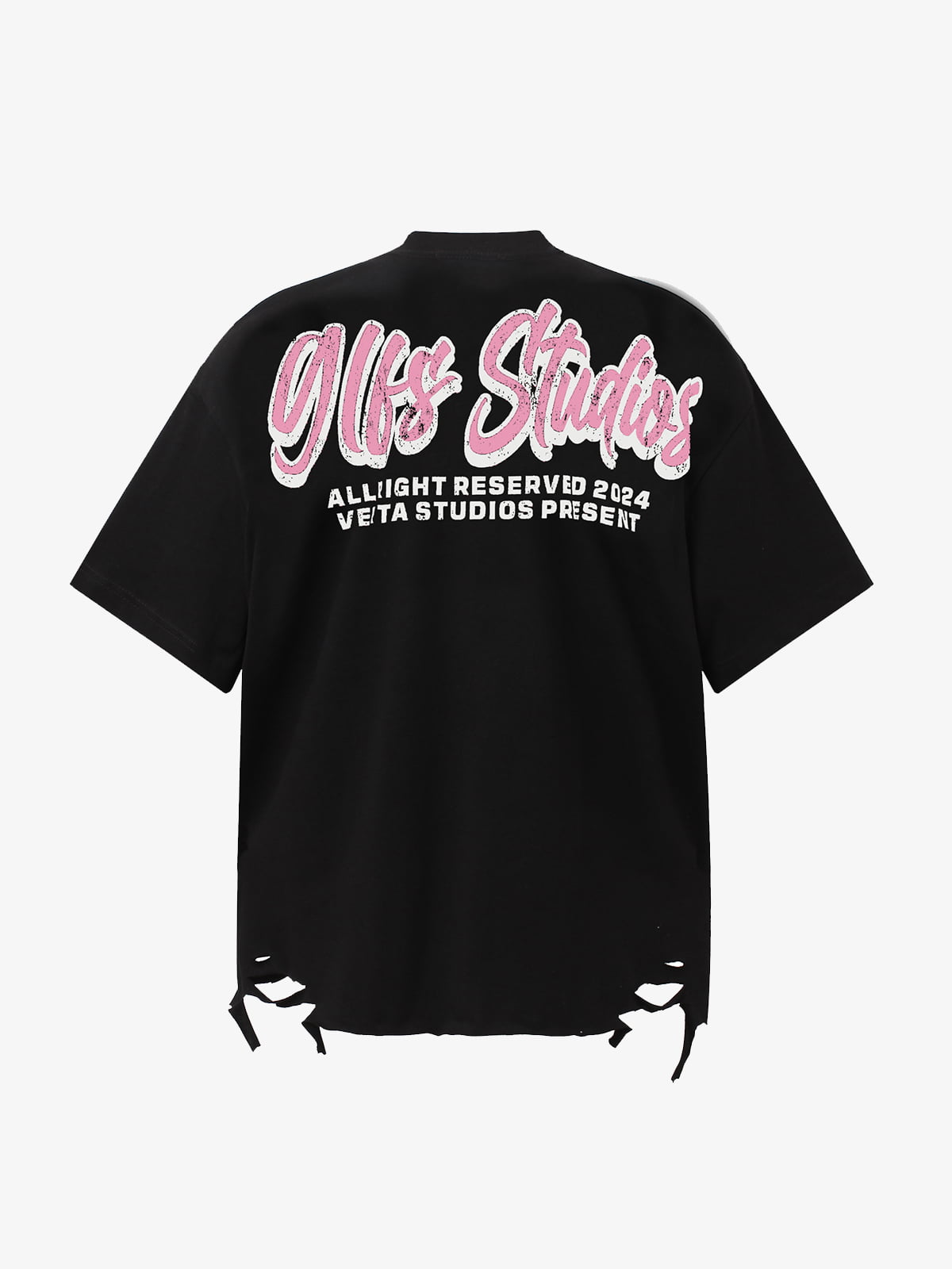 Retro Letter Graphic T-Shirt 