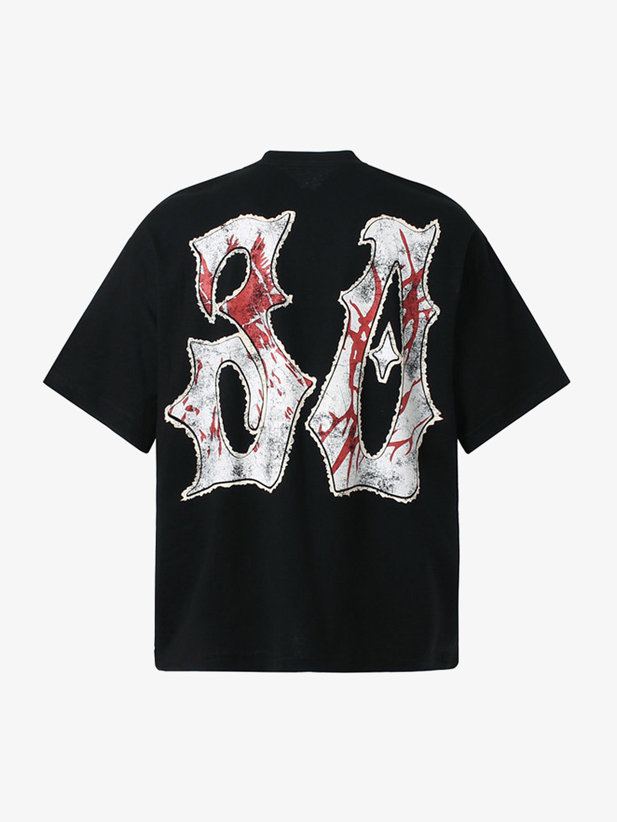 Graphic "BREAK" Print T-Shirt 