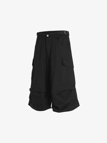 Cleanfit Multi-Pocket Cargo Jorts 
