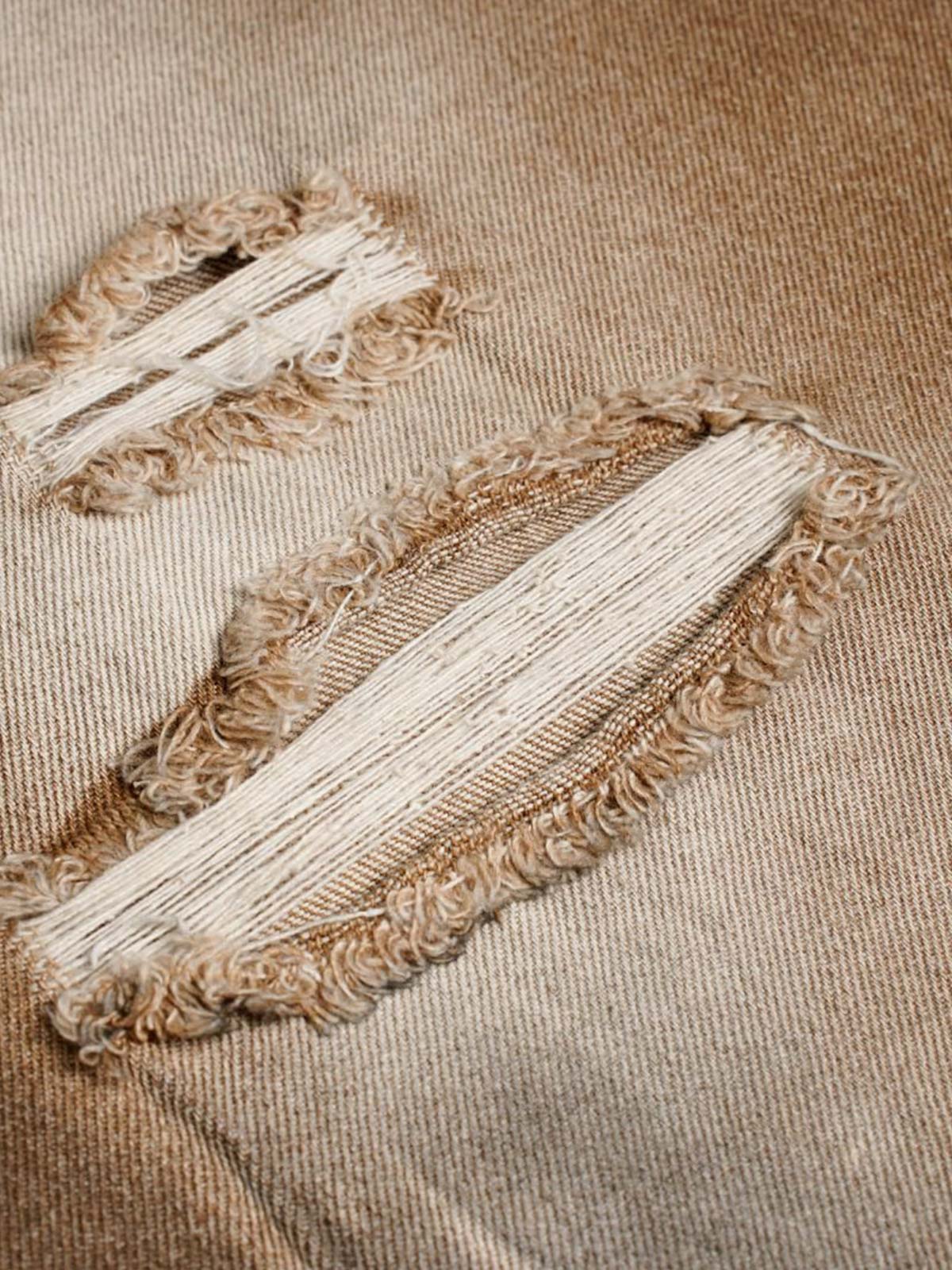 Street Ripped Dirty Dye Jeans 