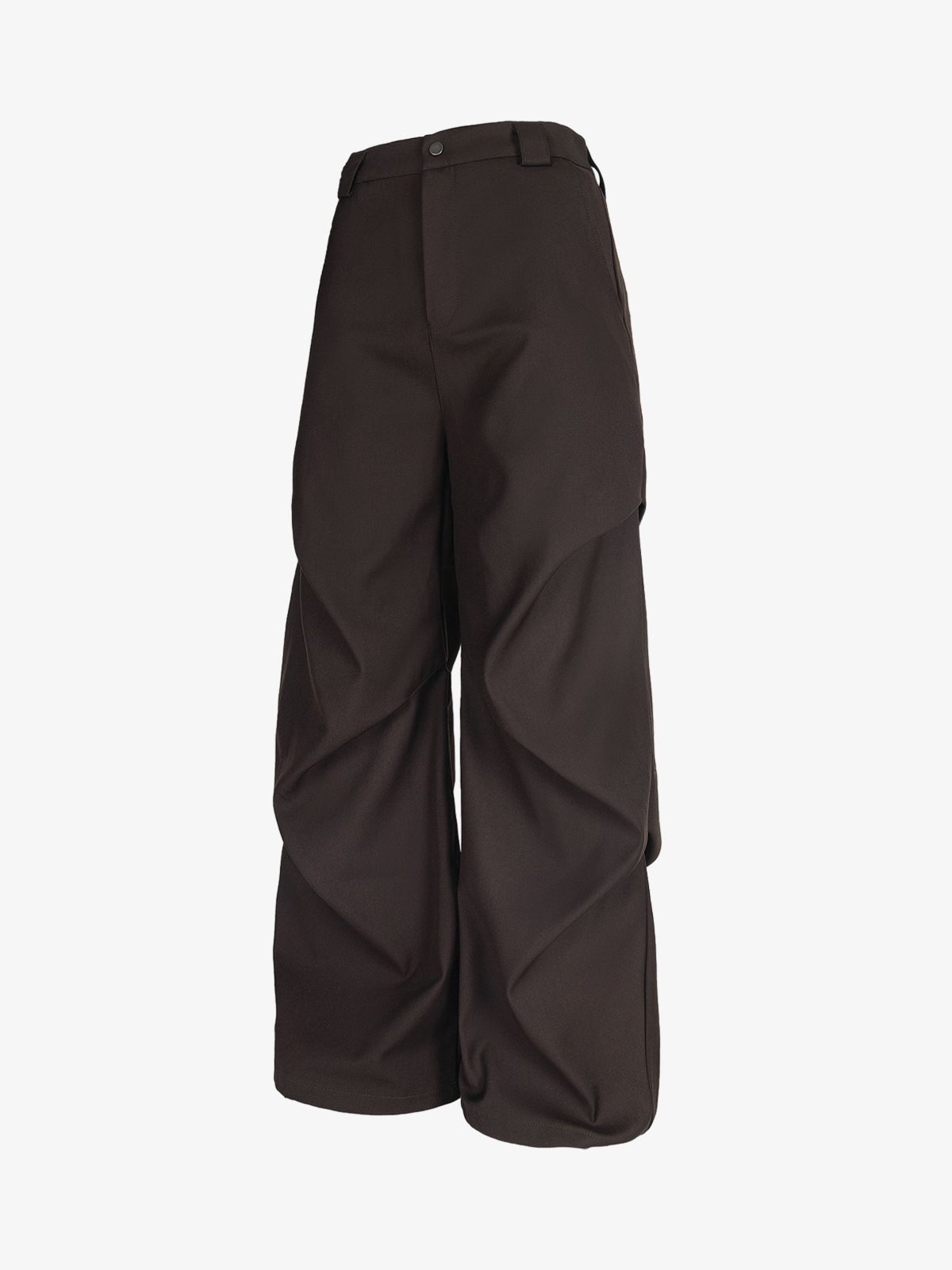 Retro Pleated Drape Cleanfit Pants 